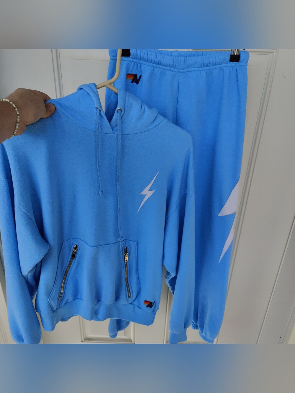 Aviator Nation XS Hoodie S Sweatpants Set